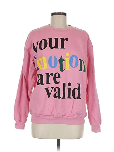 Pre-owned The Mayfair Group Sweatshirt In Pink