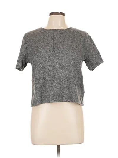 Pre-owned Saks Fifth Avenue Cardigan Sweater In Gray