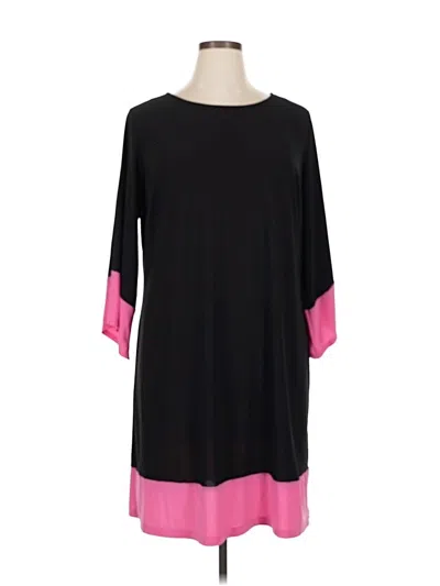 Pre-owned Kim Rogers Casual Dress In Black