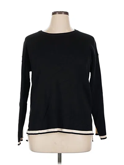 Pre-owned Fashion Pullover Sweater In Black