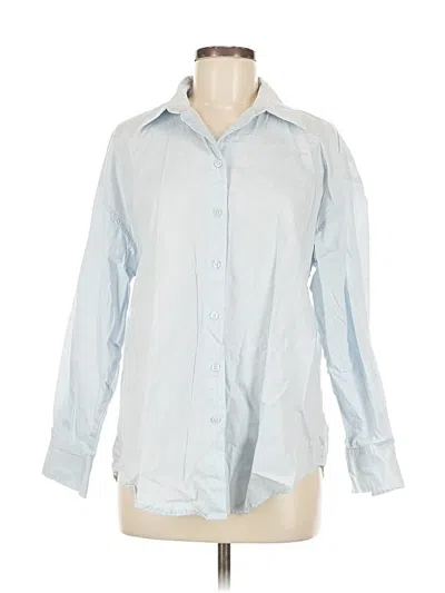 Pre-owned 32 Degrees Long Sleeve Button Down Shirt In Blue