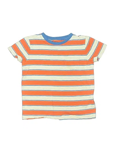 Pre-owned Boden Kids' Short Sleeve T-shirt In Orange