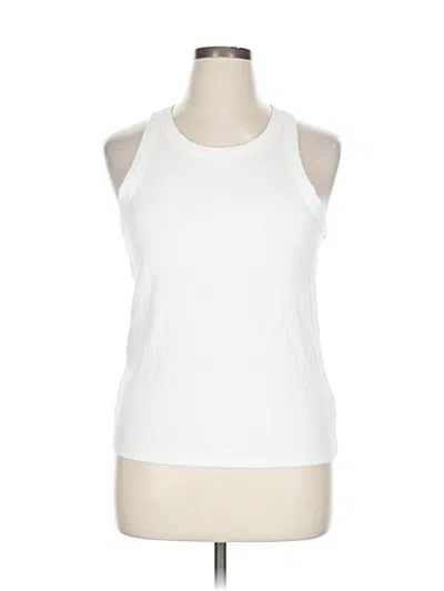 Pre-owned Gap Sleeveless T-shirt In White