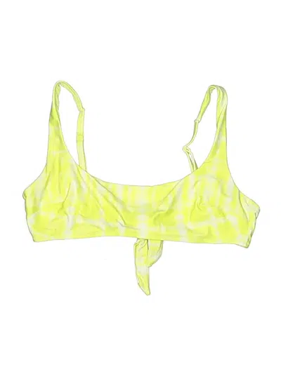 Pre-owned Aerie Swimsuit Top Green Swimwear