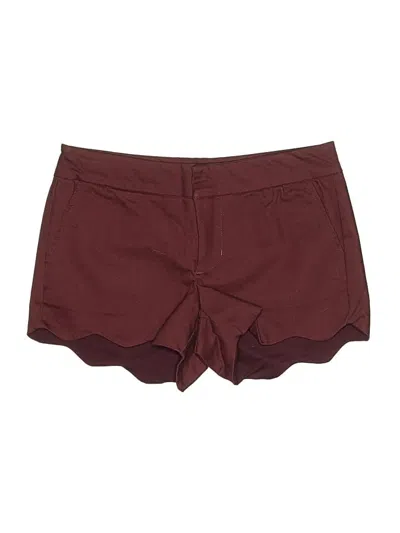 Pre-owned Harper Shorts In Burgundy
