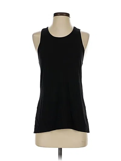 Pre-owned Athleta Sleeveless T-shirt In Black