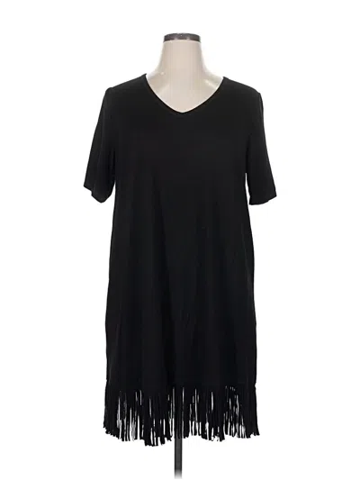 Pre-owned Karen Kane Casual Dress In Black