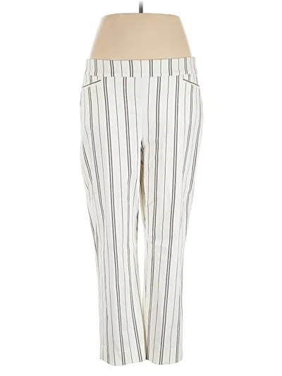 Pre-owned Chico's Casual Pants In White