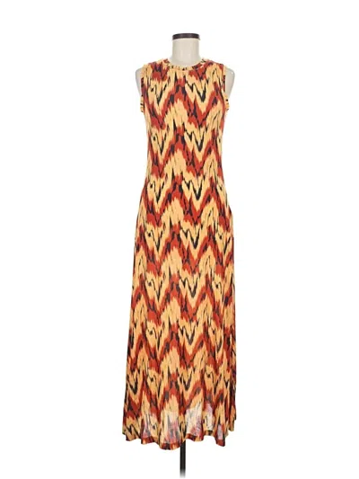 Pre-owned Ulla Johnson Casual Dress In Orange