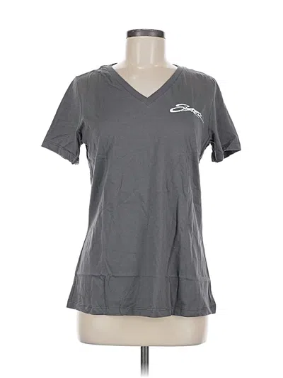 Pre-owned Bella+canvas Short Sleeve T-shirt In Gray
