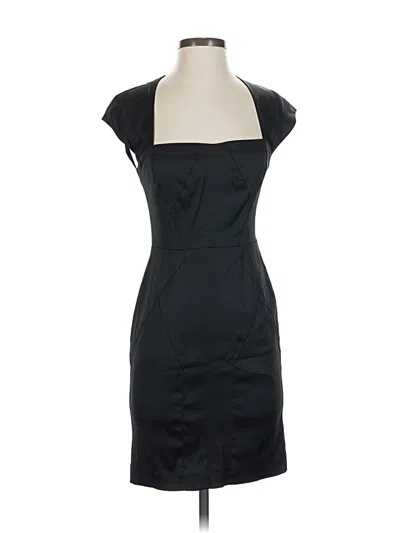 Pre-owned Nicole Miller Cocktail Dress In Black