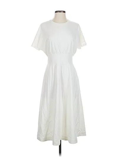Pre-owned Everlane Casual Dress In White