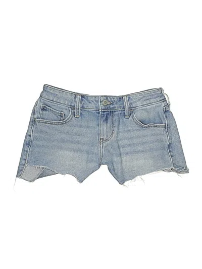Pre-owned Hollister Denim Shorts In Blue