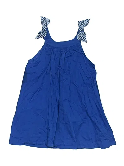 Pre-owned Janie And Jack Kids' Dress In Blue