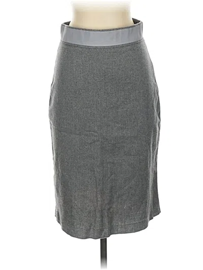 Pre-owned Blumarine Wool Skirt In Gray