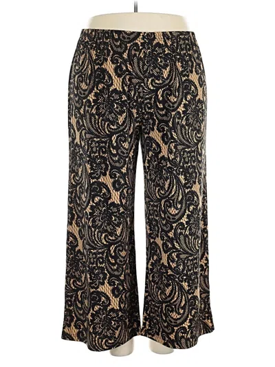 Pre-owned Bob Mackie Casual Pants In Black
