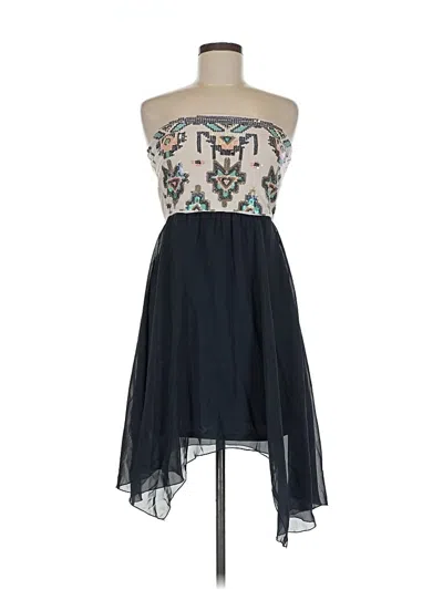 Pre-owned Almost Famous Cocktail Dress In Blue