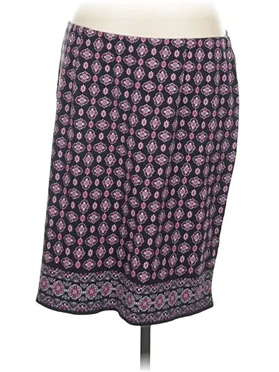 Pre-owned Jjill Casual Skirt In Purple