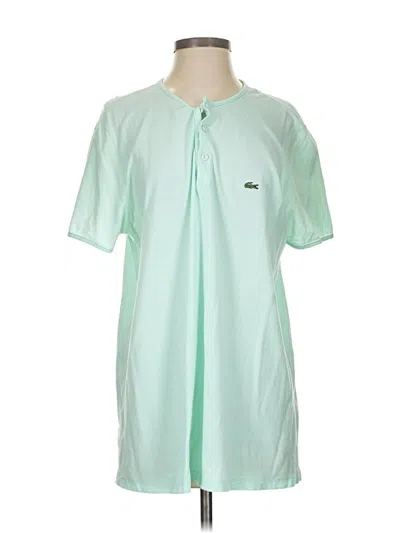 Pre-owned Lacoste Short Sleeve Polo Shirt In Green
