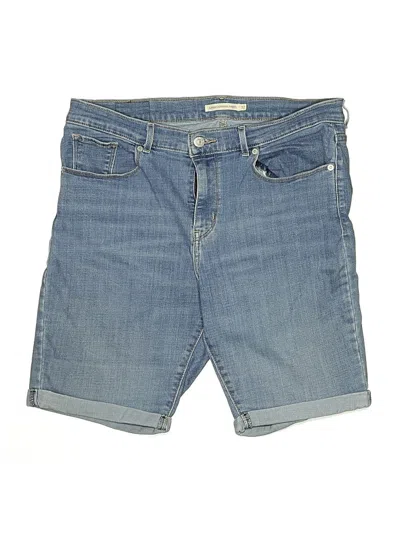 Pre-owned Levi's Denim Shorts In Blue