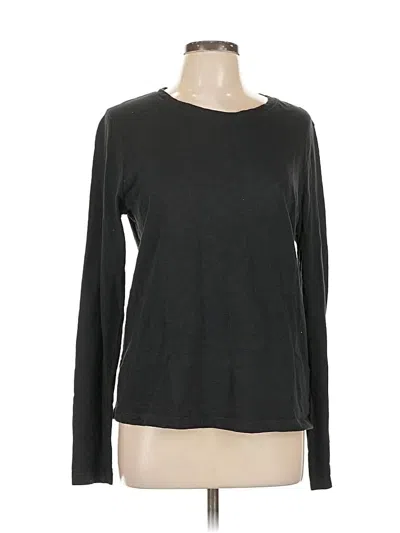 Pre-owned J.crew Factory Store Long Sleeve T-shirt In Gray