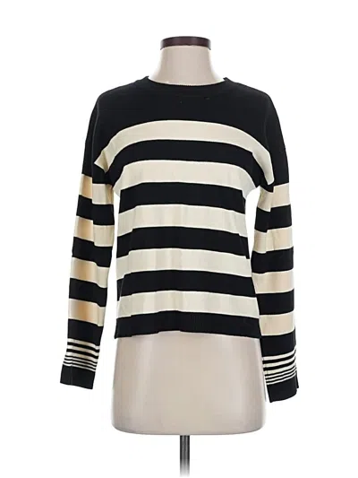 Pre-owned Marled By Reunited Pullover Sweater In Black