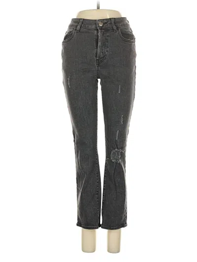 Pre-owned Warp & Weft Jeans In Gray