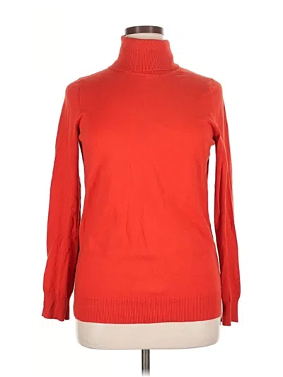 Pre-owned Gap Turtleneck Sweater In Red
