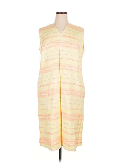 Pre-owned Harve Benard By Benard Holtzman Casual Dress In Yellow