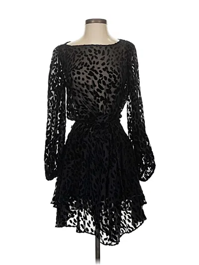 Pre-owned Tanya Taylor Cocktail Dress In Black