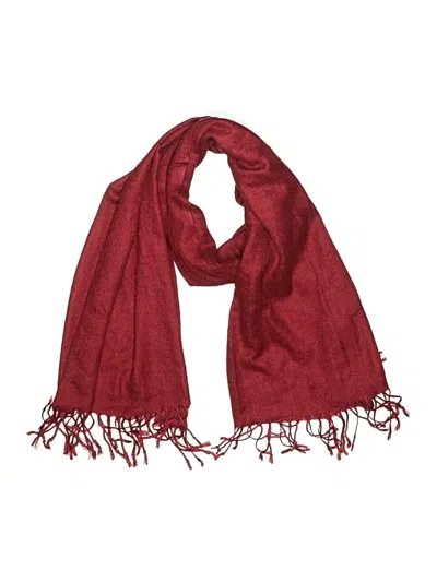 Pre-owned Unbranded Scarf In Red