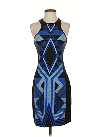 Pre-owned Express Cocktail Dress In Blue