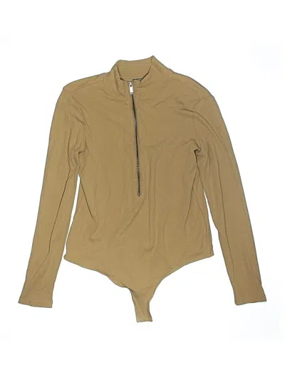 Pre-owned Elie Tahari Bodysuit In Brown