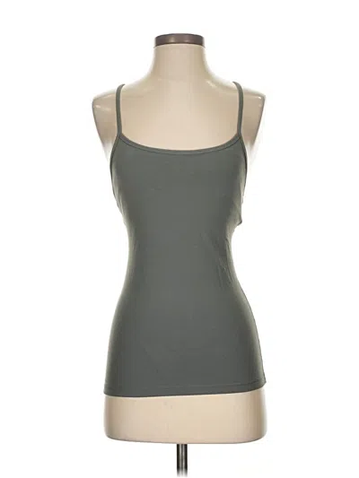 Pre-owned Lululemon Athletica Tank Top Gray Strapless Neckline Tops