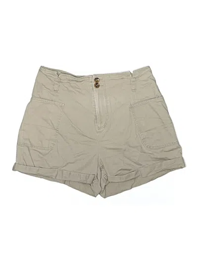 Pre-owned Forever 21 Plus Khaki Shorts In Brown