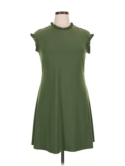 Pre-owned Nicole Miller Casual Dress In Green