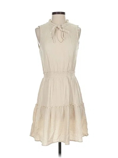 Pre-owned Drew Casual Dress In White