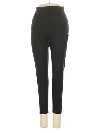 Pre-owned Girlfriend Collective Active Pants In Black