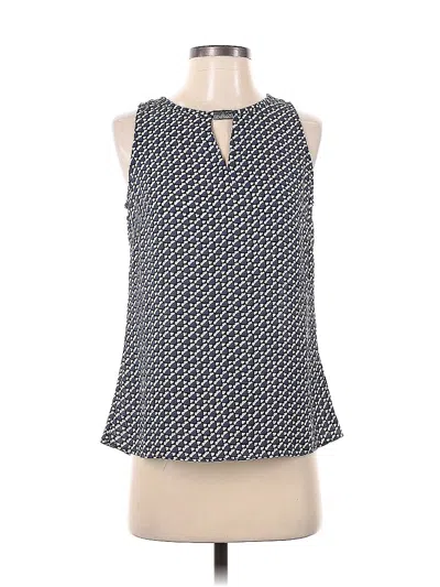Pre-owned Laundry By Shelli Segal Sleeveless Blouse In Blue