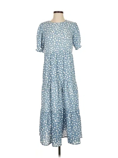 Pre-owned Prettygarden Casual Dress In Blue