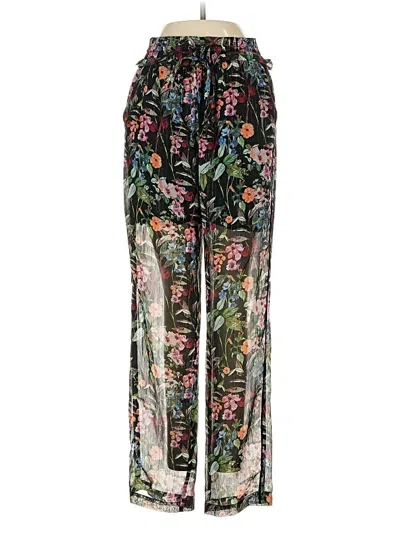 Pre-owned H&m Casual Pants In Black