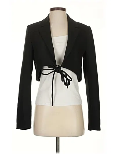 Pre-owned Zara Jacket In Black