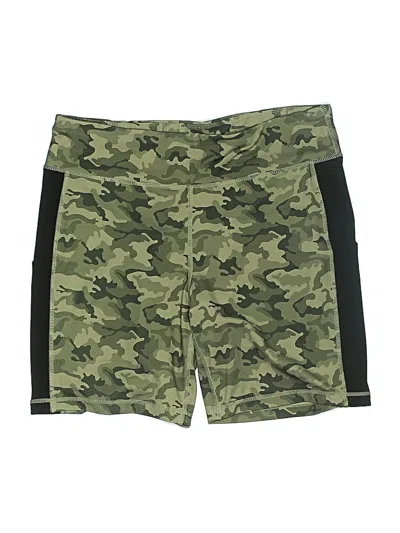 Pre-owned Xersion Athletic Shorts In Green