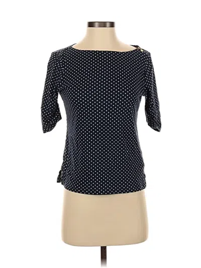 Pre-owned Polo Ralph Lauren 3/4 Sleeve T-shirt In Blue