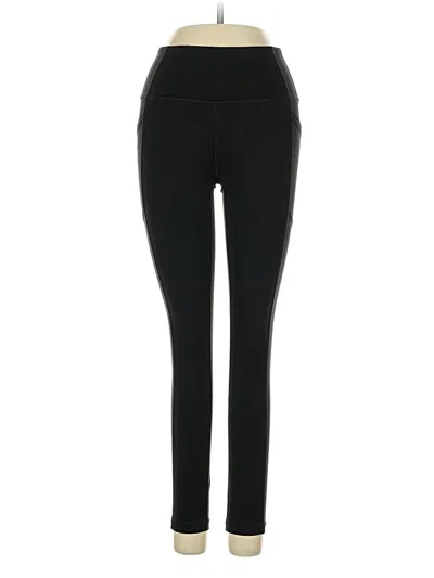 Pre-owned Victoria's Secret Active Pants In Black