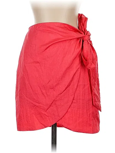 Urban Outfitters Casual Skirt In Red