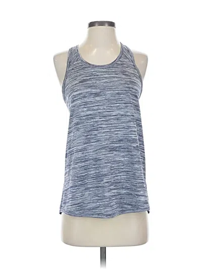 Pre-owned Danskin Now Active Tank Top In Blue