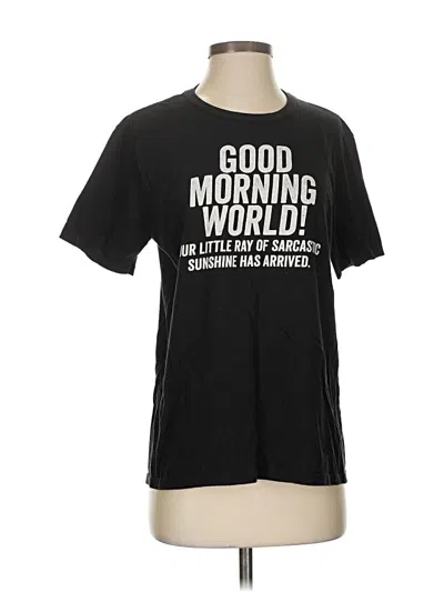 Pre-owned Sparkle City Short Sleeve T-shirt In Black