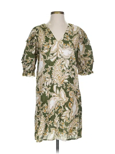 Pre-owned Anna Cate Casual Dress In Green