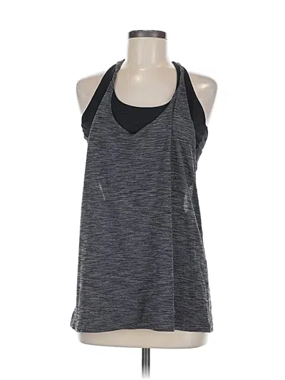 Pre-owned Lululemon Athletica Active Tank Top In Gray